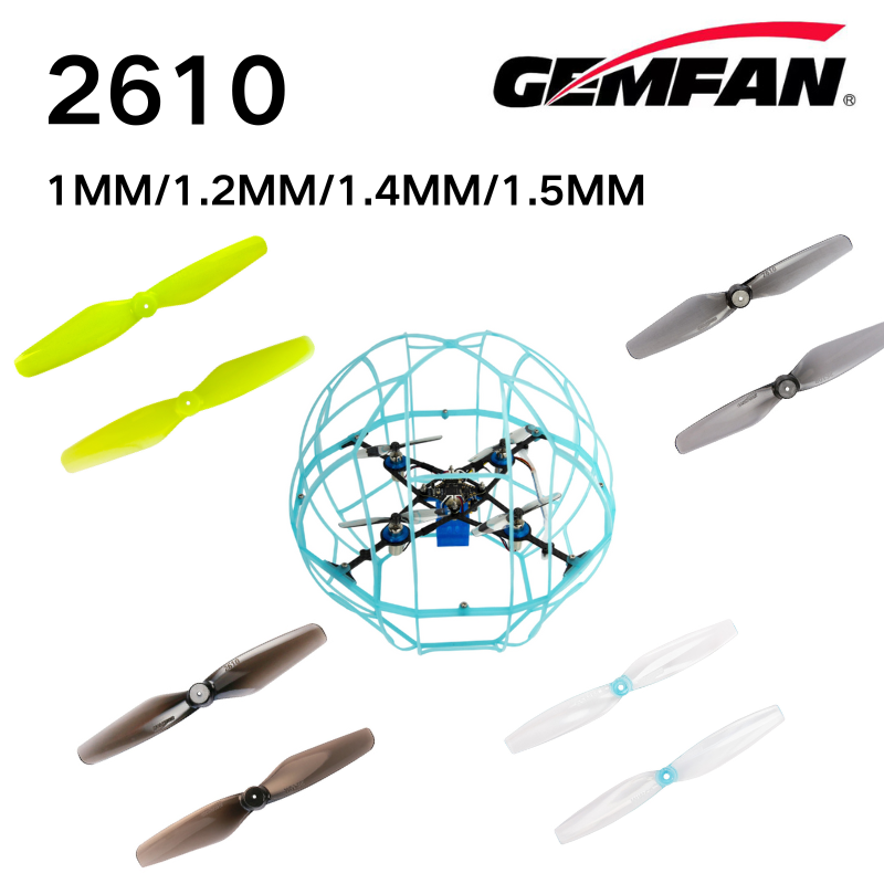 2610 Requisiten Gemfan 2,6 Zol – Drone Racing Propeller Bewertung und Preis