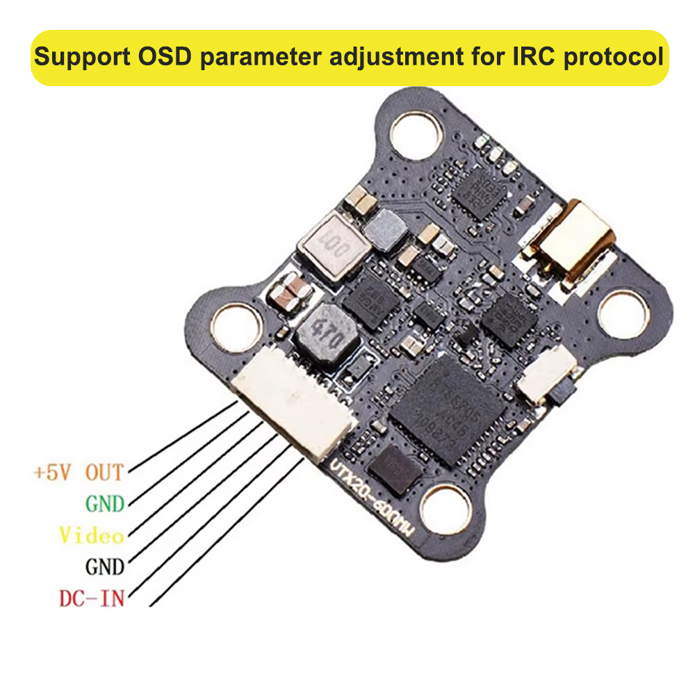JHEMCU VTX20-600 5.8G 40CH Pit – Drone Racing Vtx Bewertung und Preis