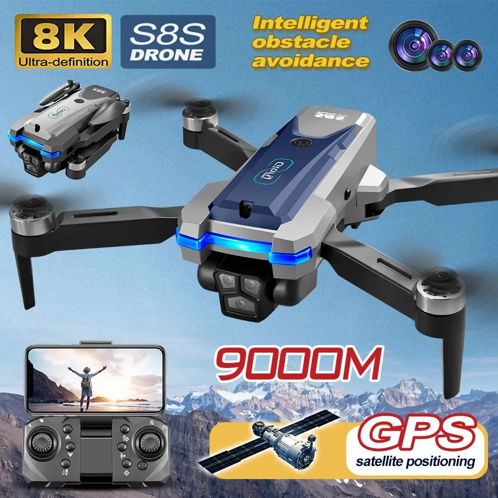 S8s gps drohne 5g wifi 8k hd d – Drone Racing Camera Bewertung und Preis